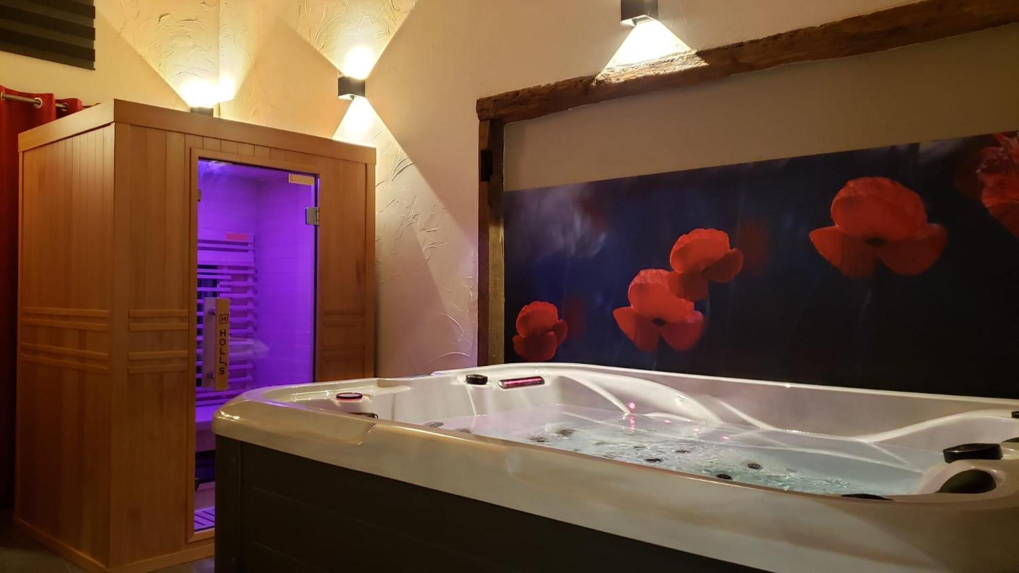 Maison D'Hote Avec Sauna Et Jacuzzi A La Campagne Les Portes du Coglais Eksteriør bilde